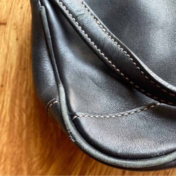 Coach | Demi Leather Baguette Shoulder Bag 7785 - Black - Picture 12 of 12